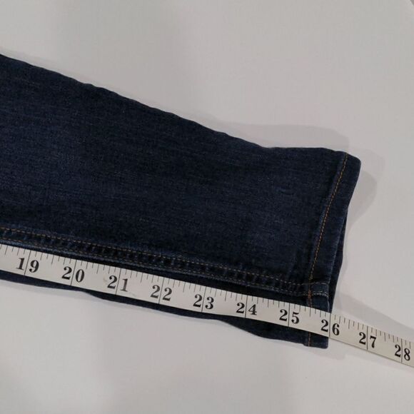 Free People Hi-Rise Skinny Jeans Dark Wash size 28 - Picture 9 of 10